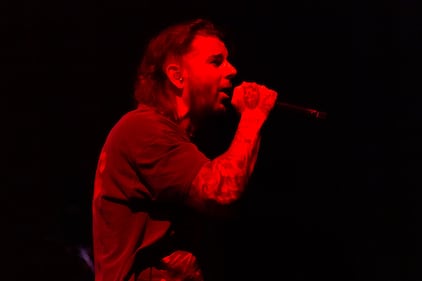 Avenged Sevenfold performs at PNC Music Pavilion in Charlotte on Sept. 19, 2023.