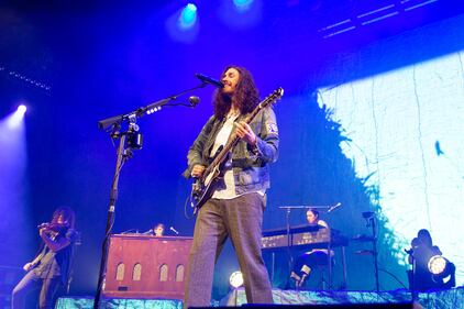 Irish singer Hozier kicked off the 2024 concert season at Charlotte’s PNC Music Pavilion with a sold-out show on April 23, 2024.