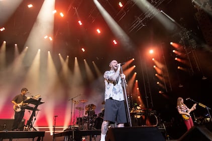 Maroon 5 rocks PNC Music Pavilion on June 27, 2024.