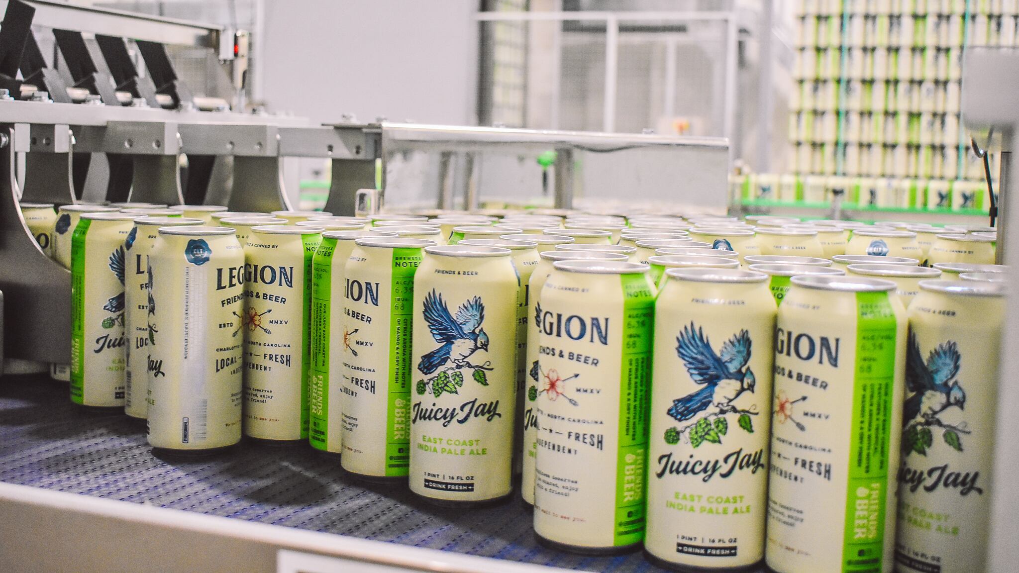 Legion’s craft brews can now be found on tap and on grocery store shelves in nearby Gastonia, Belmont, Lincolnton, Fort Mill and Rock Hill.