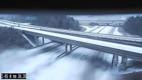 Interstate 85 at Mile Marker 38