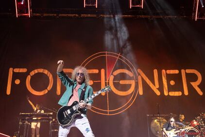 Classic rockers Foreigner brought their farewell tour to Charlotte’s PNC Music Pavilion on Aug. 9, 2023.