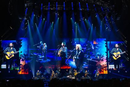 The Eagles perform at the Spectrum Center in Charlotte on Nov. 7, 2023.