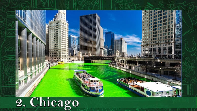 St. Patrick's cities