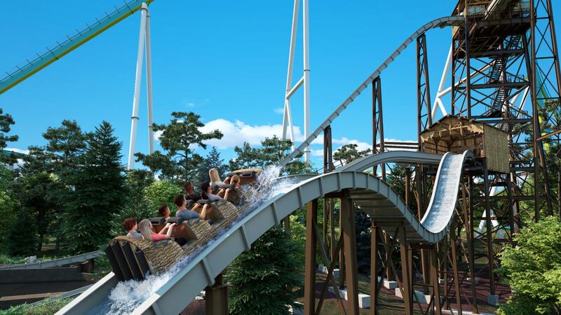 Carowinds reveals new record-breaking ride, Rip Roarin' Falls
