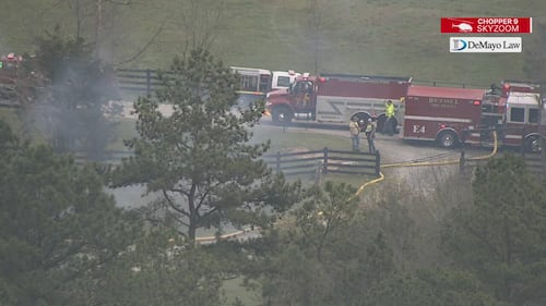 Fire destroys warehouse in rural part of Clover