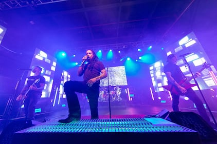 Sevendust performs at the Fillmore Charlotte on Feb. 6, 2024.