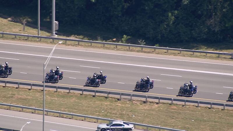 Multiple agencies and members of the community came together on Wednesday to show their respect for Deputy U.S. Marshal Thomas Weeks, one of four officers who were killed in the line of duty.