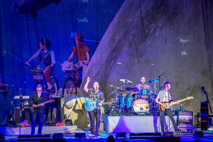 Barenaked Ladies perform on the Last Summer on Earth tour at Charlotte Metro Credit Union Amphitheatre. June 5, 2022.