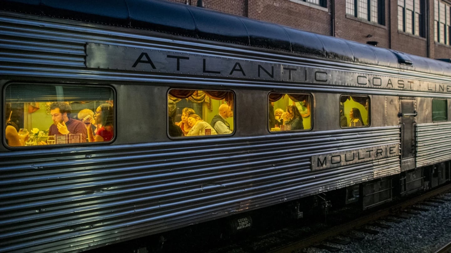 ‘Unique experience’: Transportation Museum provides evening of wine, food on rails