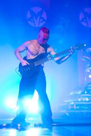 Mudvayne brought its “Psychotherapy Sessions” tour to PNC Music Pavilion in Charlotte on July 23, 2023. Coal Chamber, GWAR, Nonpoint and Butcher Babies also performed.