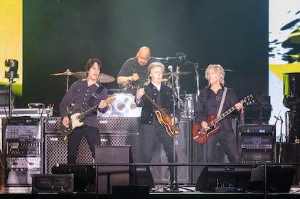 Paul McCartney performs during his Got Back tour at Truist Field at Wake Forest University in Winston-Salem, N.C. May 21, 2022.