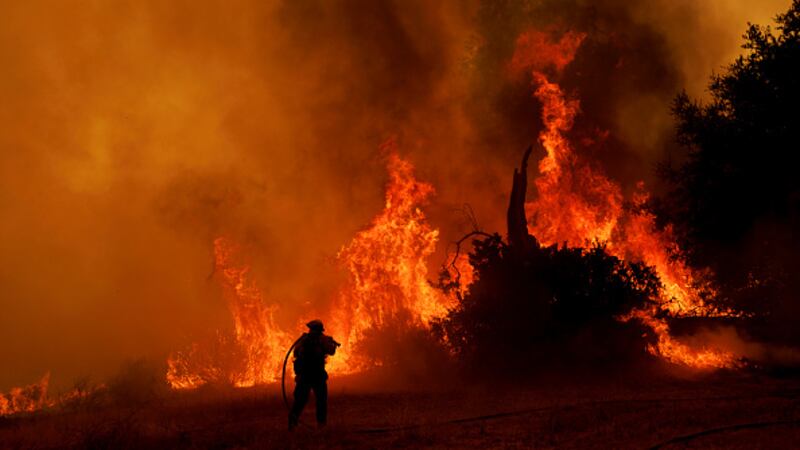 Photos: Canyon Fire burns north of Los Angeles