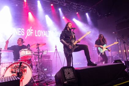 Line of Loyalty performs at the Fillmore Charlotte on Feb. 6, 2024.