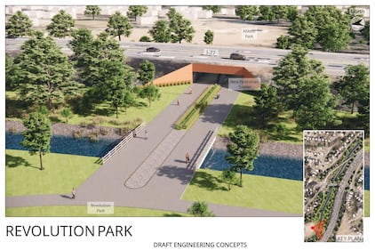 NCDOT releases renderings of I-77 crossings in proposed South Toll Lane project