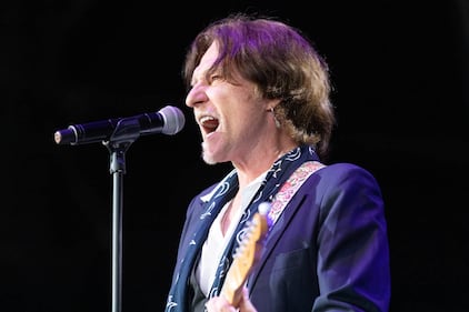 John Waite performs during the “Renegades and Juke Box Heroes” tour at PNC Music Pavilion in Charlotte on July 13, 2024.