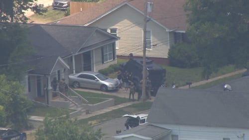 Smoke deployed during hours-long standoff in Gastonia