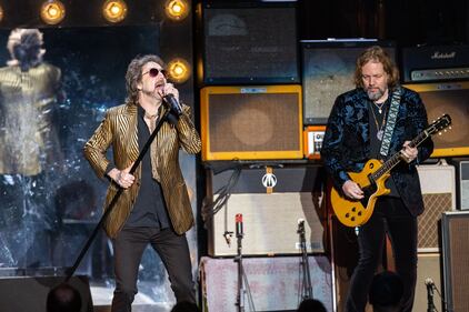 Southern rockers the Black Crowes perform at Ovens Auditorium in Charlotte on May 1, 2024.