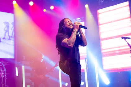 Sevendust performs at the Fillmore Charlotte on Feb. 6, 2024.