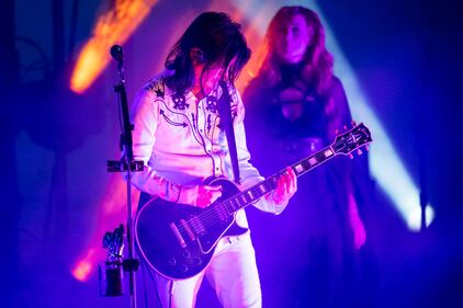 The Smashing Pumpkins brought their “The World is A Vampire” tour to PNC Music Pavilion in Charlotte on Aug. 22, 2023.