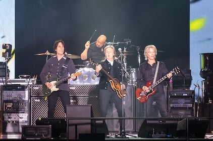 Paul McCartney performs during his Got Back tour at Truist Field at Wake Forest University in Winston-Salem, N.C. May 21, 2022.