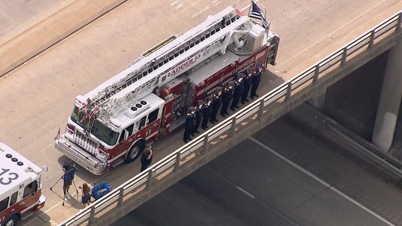 A procession was held Friday, May 3, 2024, to recognize the life and work of North Carolina Division of Adult Correction Investigator Sam Poloche.