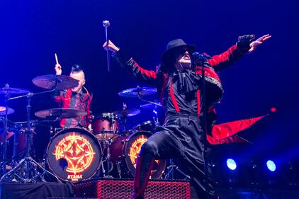 Avatar performs at the Greensboro Coliseum on Nov. 21, 2023.