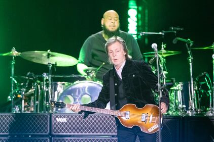 Paul McCartney performs during his Got Back tour at Truist Field at Wake Forest University in Winston-Salem, N.C. May 21, 2022.