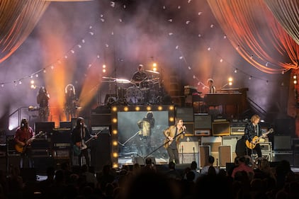 Southern rockers the Black Crowes perform at Ovens Auditorium in Charlotte on May 1, 2024.