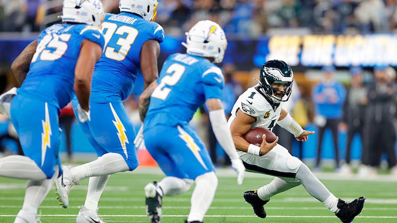 Eagles QB Jalen Hurts first NFL player to commit 2 turnovers on same play