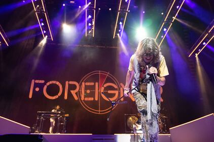 Classic rockers Foreigner brought their farewell tour to Charlotte’s PNC Music Pavilion on Aug. 9, 2023.