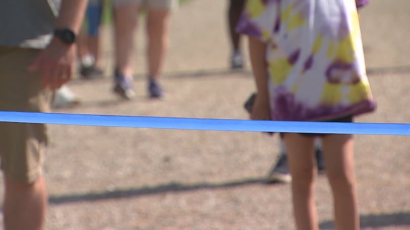 Walkers gather in Charlotte park to raise money, awareness for those affected by liver disease
