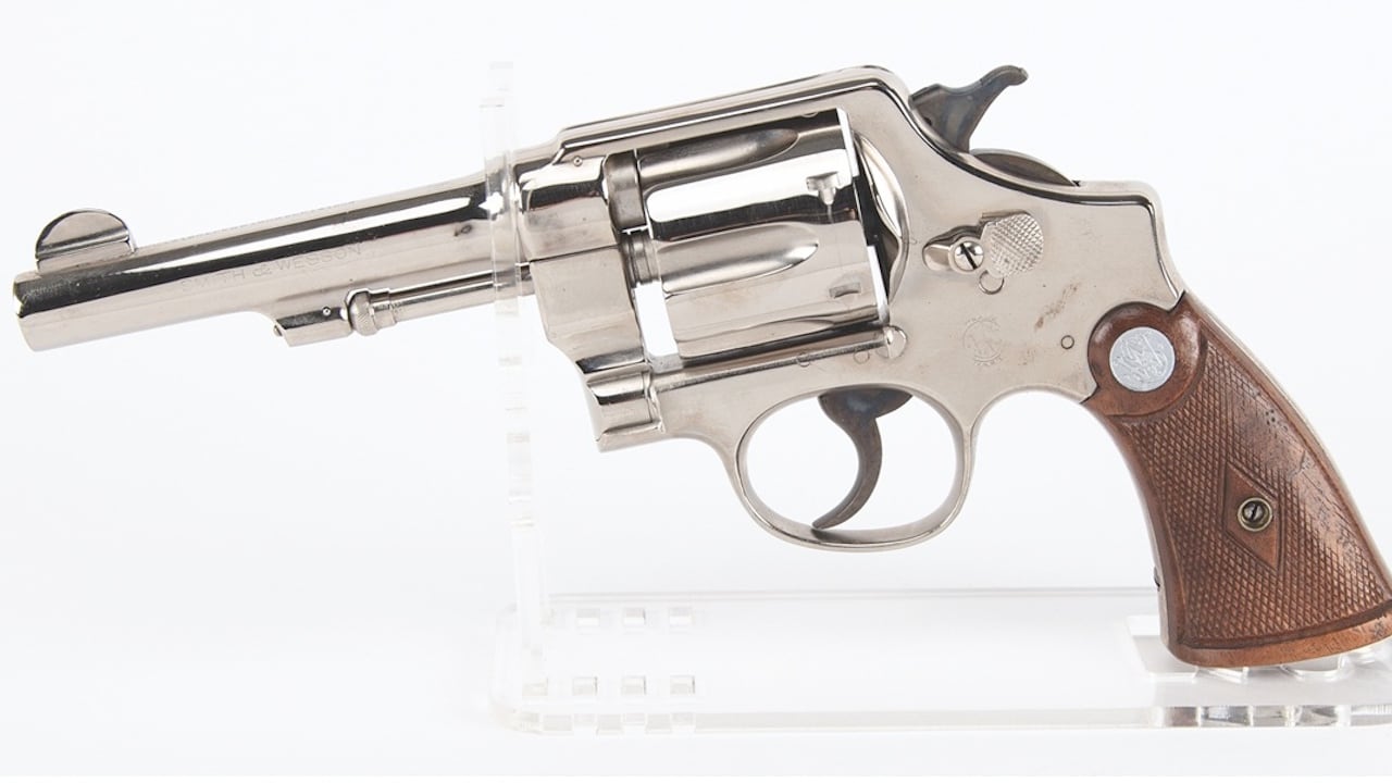 The revolver headlines RR Auction's "Old West, Outlaws, Lawmen, and Gangsters" sale.