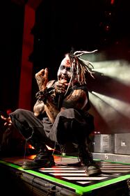 Mudvayne brought its “Psychotherapy Sessions” tour to PNC Music Pavilion in Charlotte on July 23, 2023. Coal Chamber, GWAR, Nonpoint and Butcher Babies also performed.