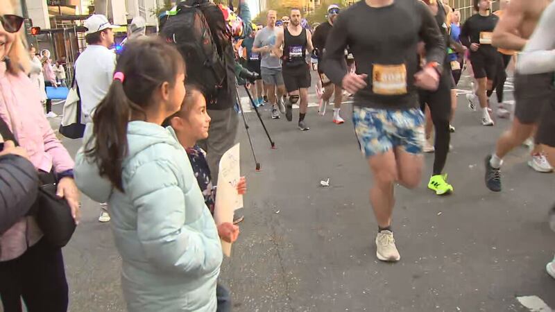 Runners fill streets for Charlotte Marathon on Nov. 15, 2025