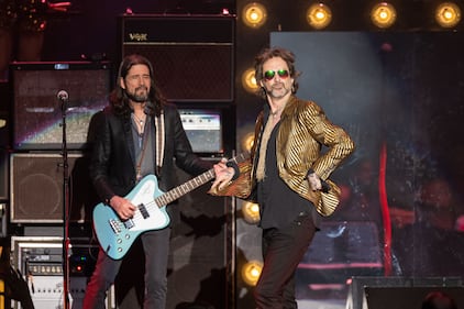 Southern rockers the Black Crowes perform at Ovens Auditorium in Charlotte on May 1, 2024.