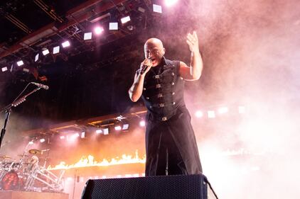 Disturbed rocked PNC Music Pavilion in Charlotte on July 31, 2023.