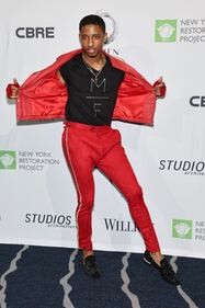 NEW YORK, NEW YORK - OCTOBER 27: Myles Frost attends Bette Midler's Annual Hulaween Bash at Cipriani South Street on October 27, 2023 in New York City. (Photo by Arturo Holmes/Getty Images)