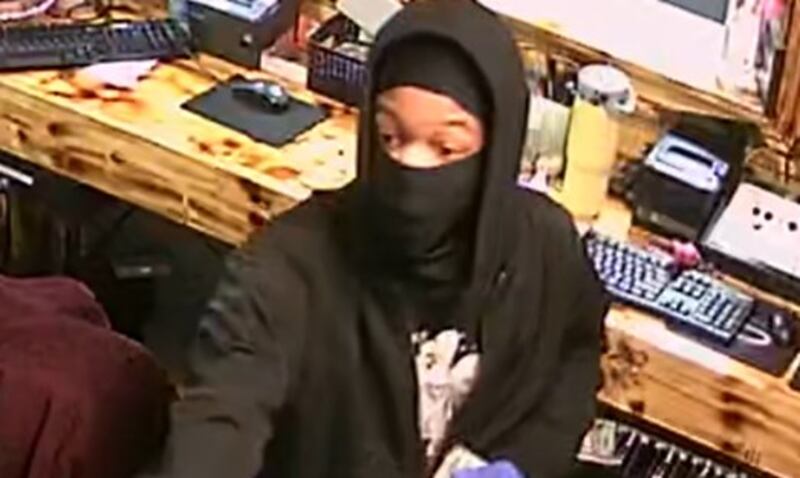 Gaston Ozark Arcade Robbery Photo