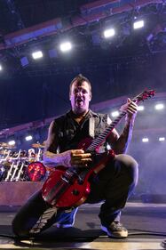 Disturbed rocked PNC Music Pavilion in Charlotte on July 31, 2023.