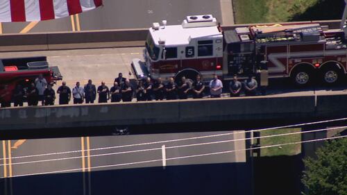 Multiple agencies and members of the community came together on Wednesday to show their respect for Deputy U.S. Marshal Thomas Weeks, one of four officers who were killed in the line of duty.