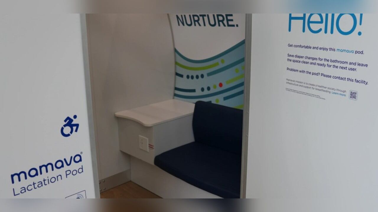 Mecklenburg County introduces private breastfeeding pod at BOPlex