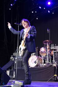 John Waite performs during the “Renegades and Juke Box Heroes” tour at PNC Music Pavilion in Charlotte on July 13, 2024.