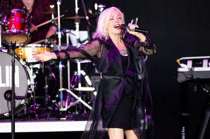 Berlin performs at PNC Music Pavilion in Charlotte on July 19, 2023.