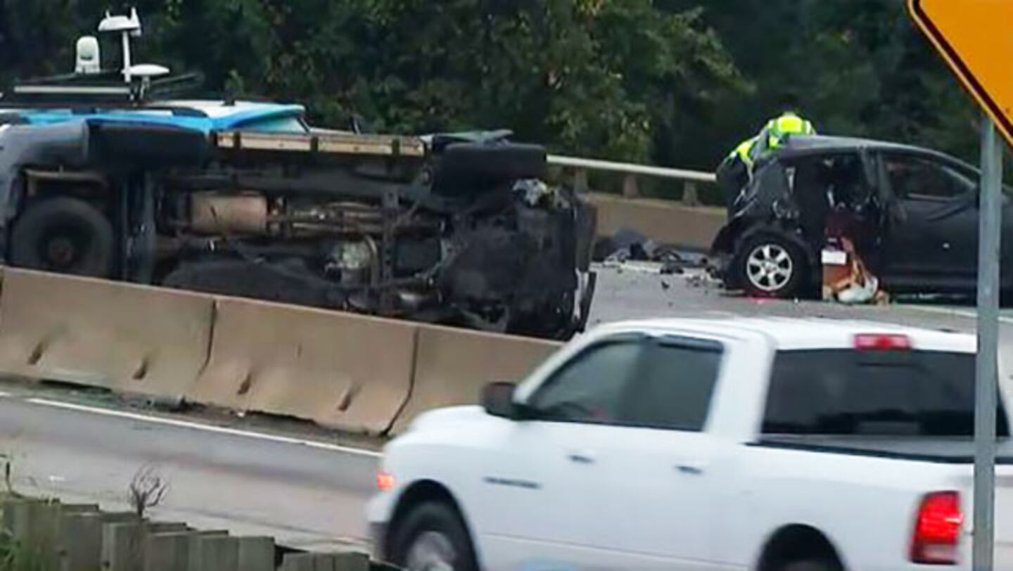 A portion of Interstate 77 in north Charlotte was shut down early Wednesday because of a multi-vehicle crash that left at least one person dead.