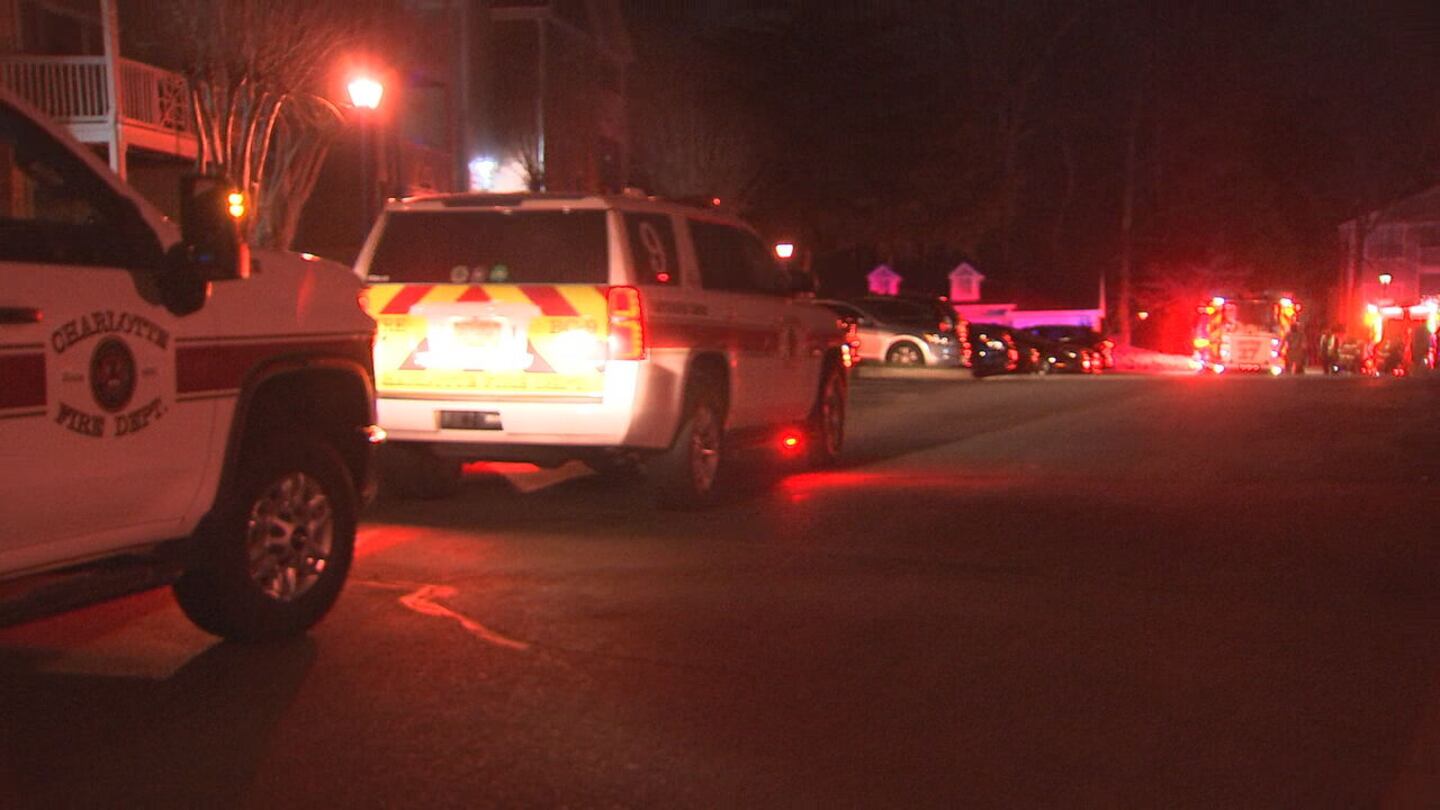 CFD is investigating the cause of a fire that happened at a north Charlotte apartment overnight Sunday.