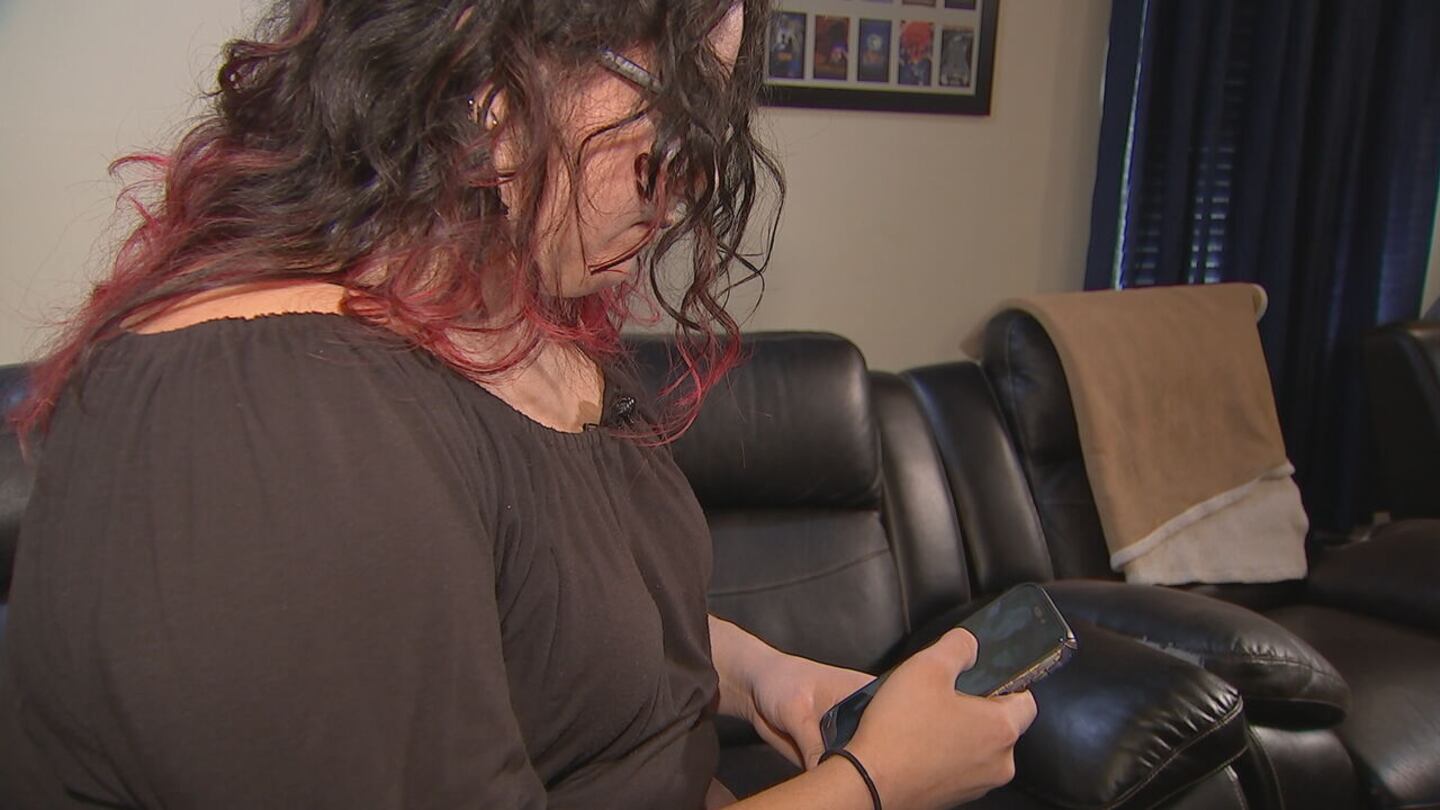 Nataly Tario received text messages from scammers after her brother's disappearance