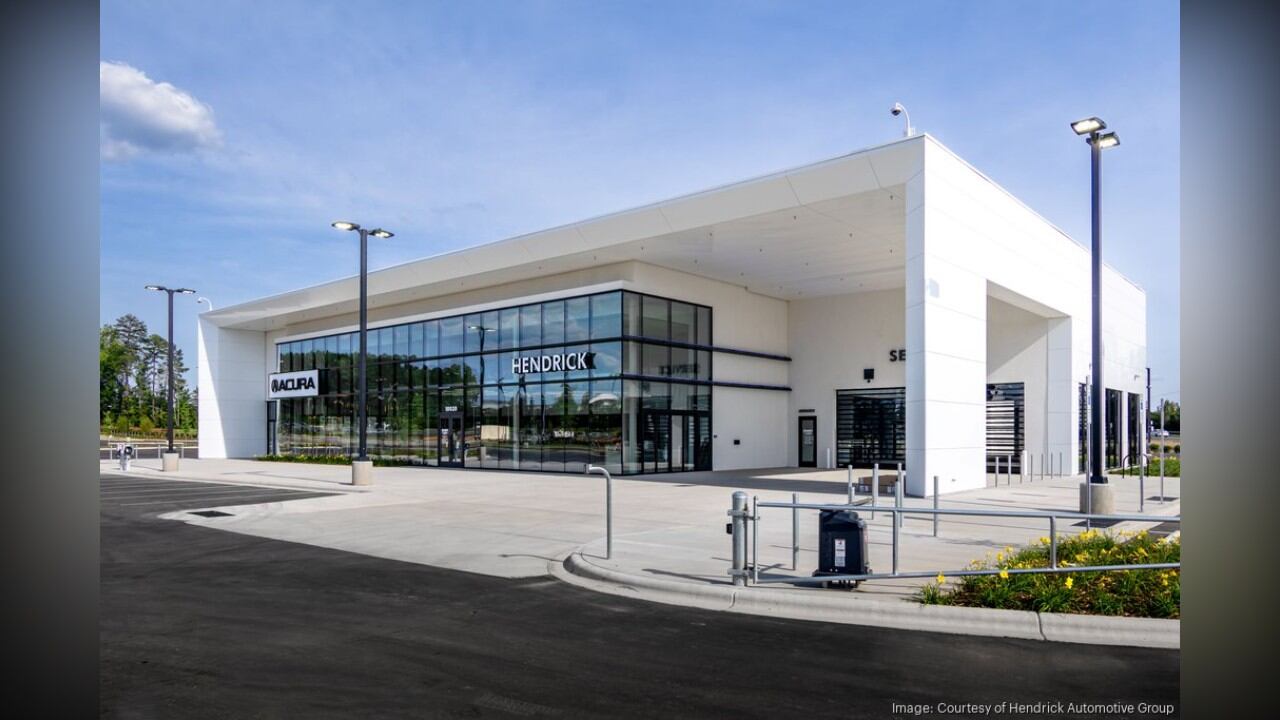 Группа Hendrick расширила торговый центр Northlake в Шарлотте новыми дилерами Acura и Land Rover