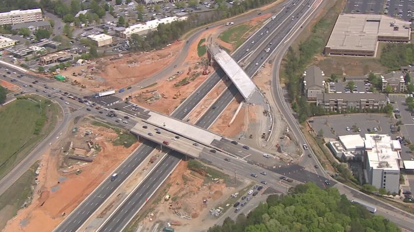 Highway 160 at Interstate 77 in Fort Mill