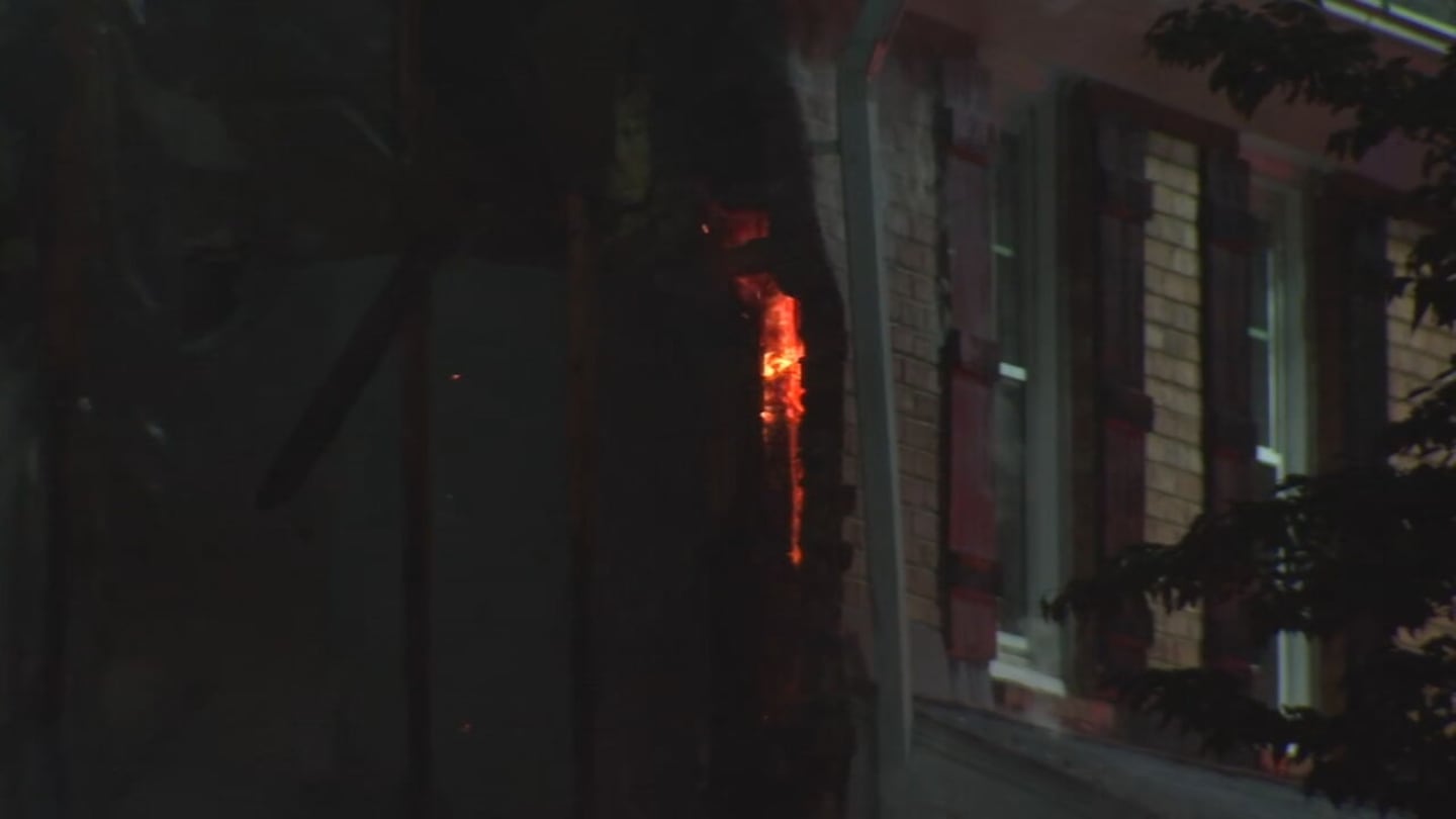 House fire on Hinson Drive on May 26, 2026